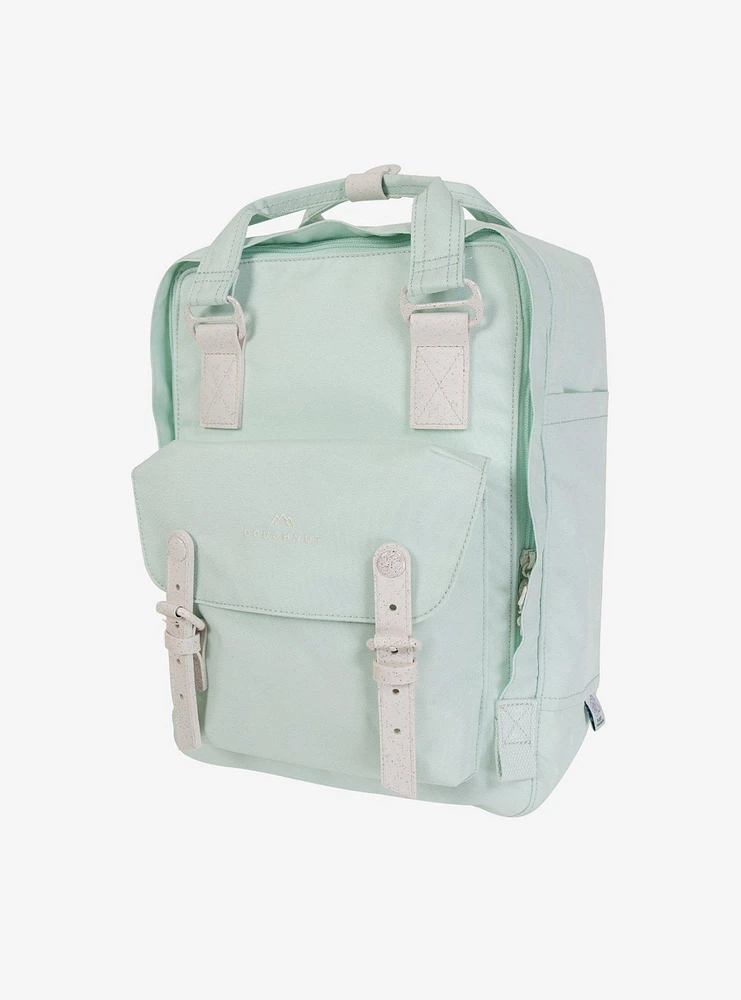 Doughnut Macaroon Monet Light Aqua Backpack