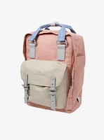 Doughnut Macaroon Monet Pink x Stone Backpack