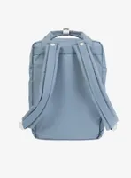 Doughnut Macaroon Monet Dusty Blue Backpack