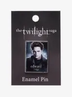 The Twilight Saga Edward Poster Enamel Pin - BoxLunch Exclusive