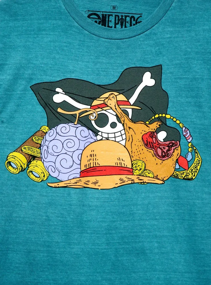 One Piece Straw Hat Crew Icons T-Shirt - BoxLunch Exclusive