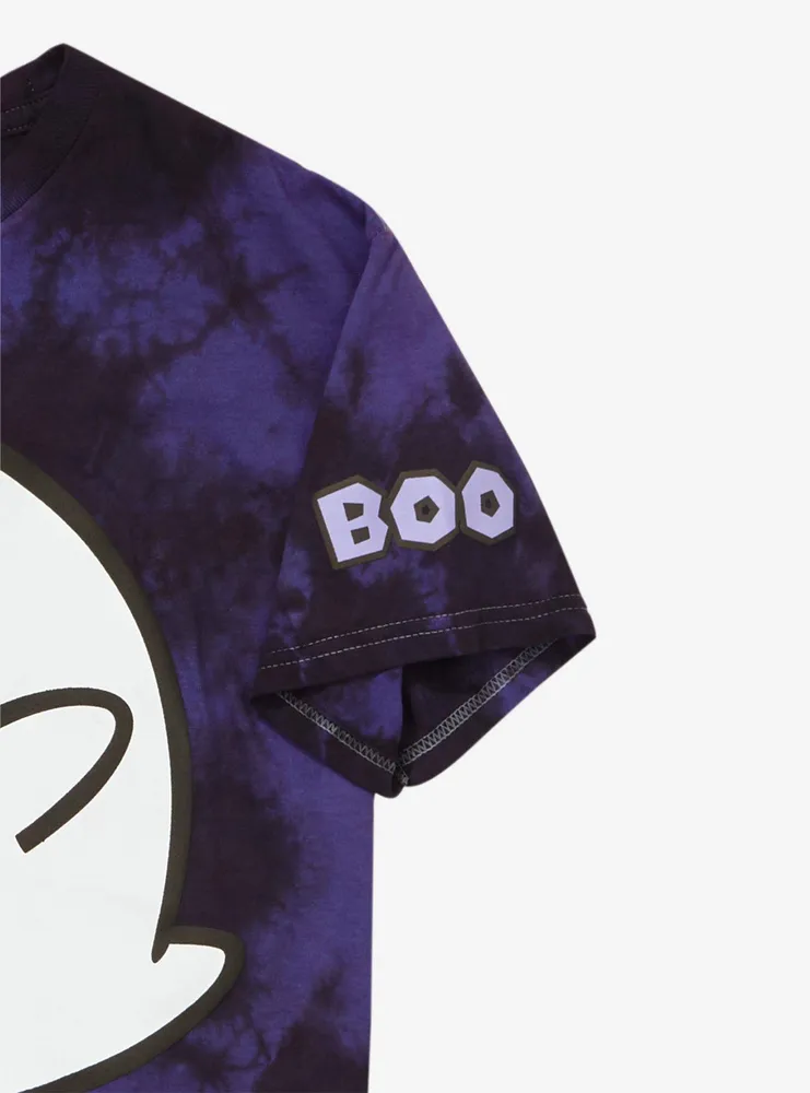 Nintendo Super Mario Bros. Boo Tie-Dye Youth T-Shirt - BoxLunch Exclusive