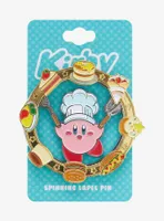 Nintendo Kirby Chef Food Spin Enamel Pin - BoxLunch Exclusive