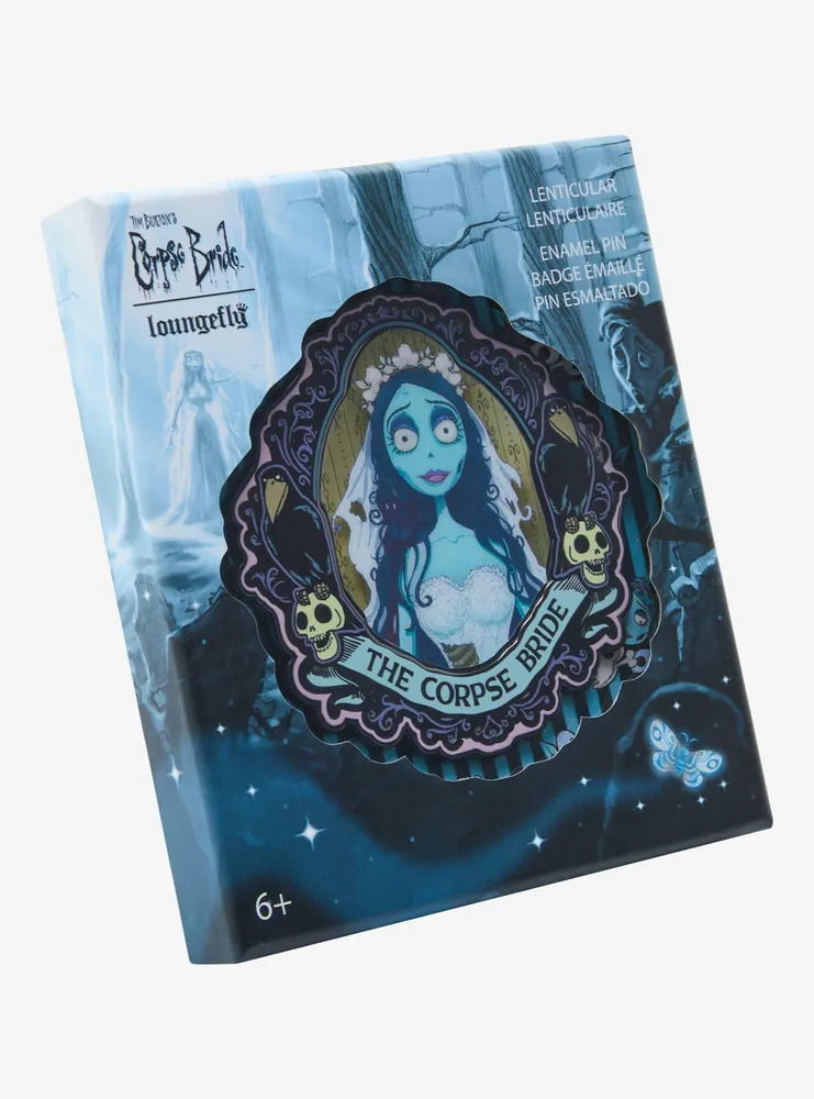 Hot Topic Loungefly Disney Sleeping Beauty Mirror Lenticular Enamel Pin