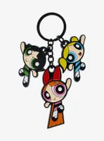 The Powerpuff Girls Figural Multi-Charm Keychain - BoxLunch Exclusive