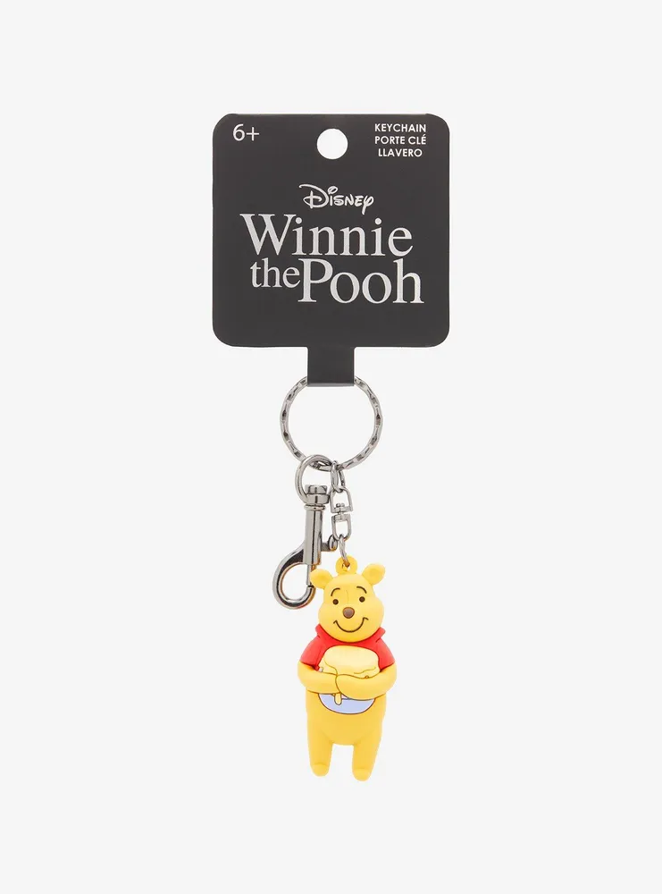 Loungefly Disney Winnie the Pooh Hunny Pot Pooh Bear Keychain - BoxLunch Exclusive 