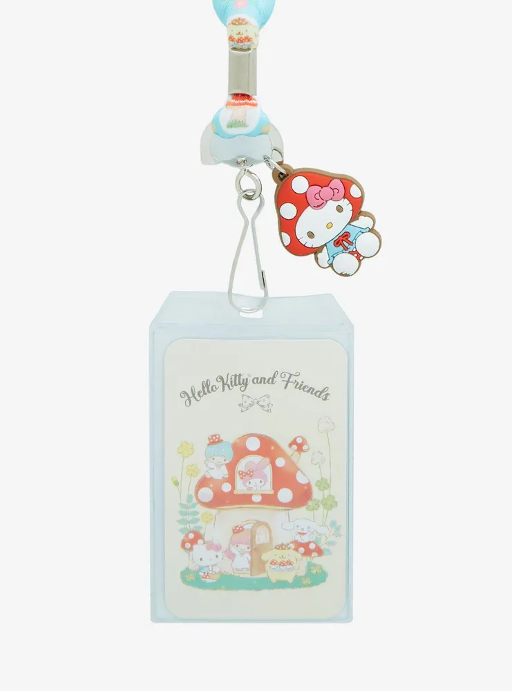 Sanrio Hello Kitty & Friends Mushroom Lanyard - BoxLunch Exclusive