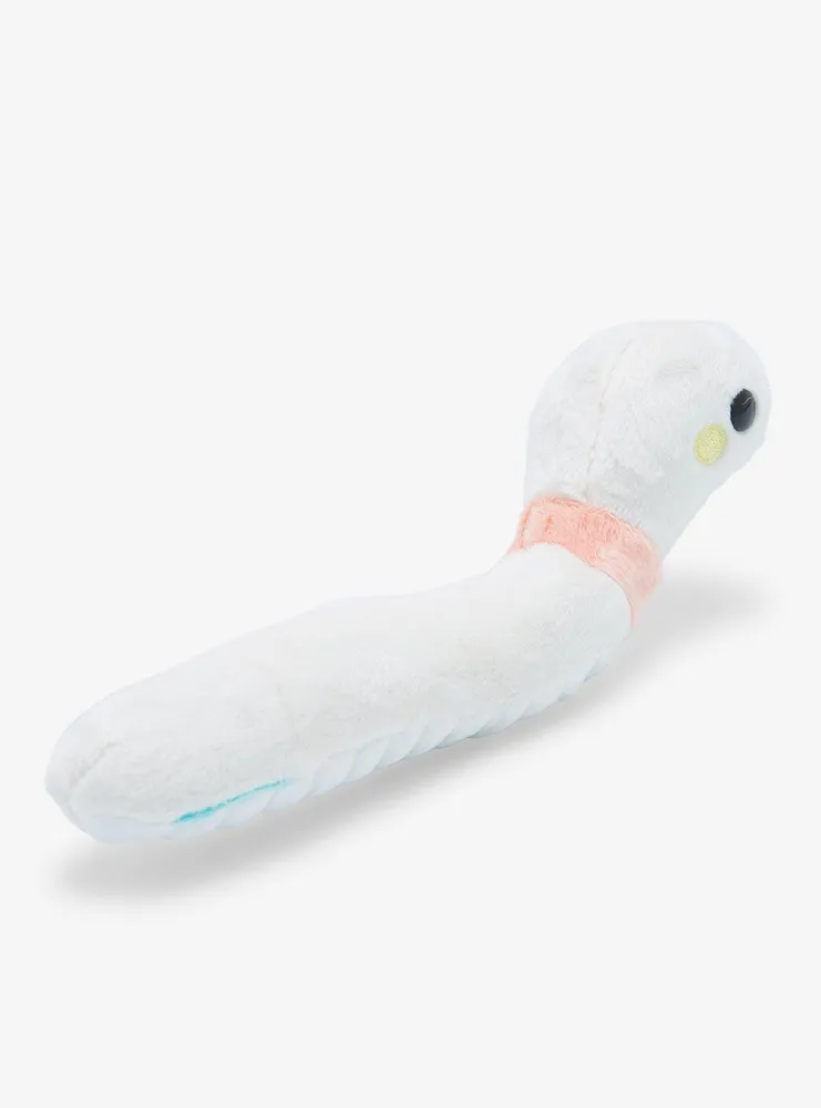 Bellzi Wormi the White Worm 8 Inch Plush - BoxLunch Exclusive