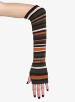 Warm Tones Stripe Arm Warmers