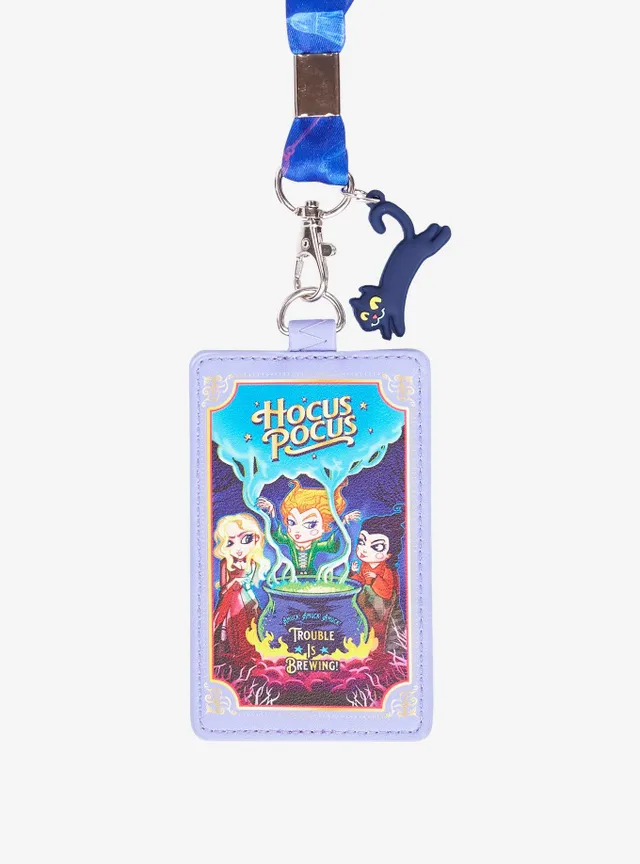 Hot Topic Disney Hocus Pocus Icons Lanyard With Cardholder