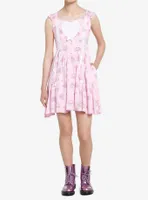 Sweet Society Kawaii Heart Lace-Up Dress