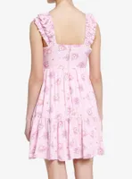 Sweet Society Kawaii Heart Lace-Up Dress