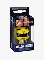 Funko Pocket Pop! Power Rangers Yellow Ranger Vinyl Keychain