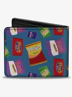Disney The Proud Family Snacks Scattered Bifold Wallet