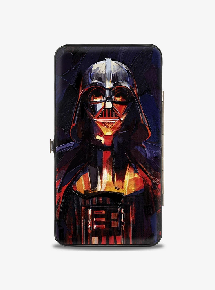 Star Wars Darth Vader Brush Stroke Pose Hinged Wallet