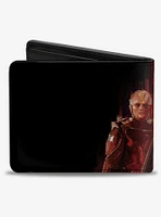 Star Wars Obi Wan Kenobi Series Character Group Pose Bifold Wallet