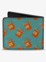Scooby-Doo! Scooby Snacks Box Collage Bifold Wallet