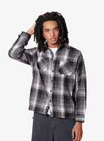 Black And White Heavy Flannel Shacket