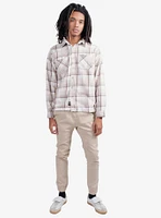 Cream Heavy Flannel Shacket