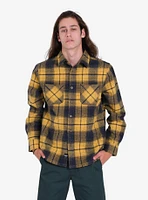 Mustard Heavy Flannel Shacket