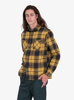 Mustard Heavy Flannel Shacket