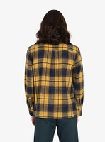 Mustard Heavy Flannel Shacket