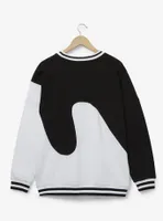 Disney The Nightmare Before Christmas Jack & Zero Wavy Colorblock Crewneck - BoxLunch Exclusive