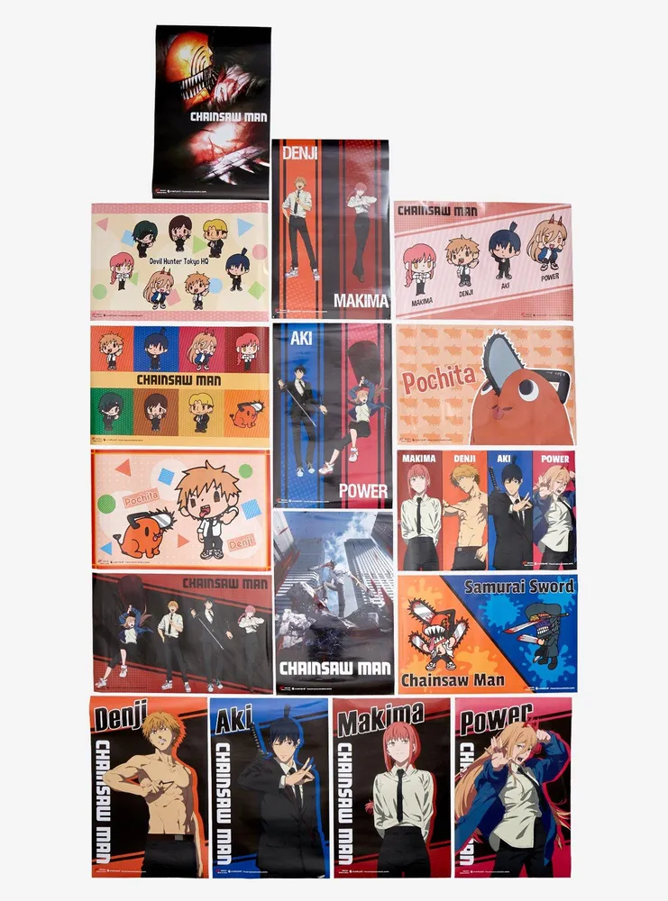 Chainsaw Man Assorted Blind Poster Set