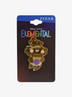 Disney Pixar Elemental Lutz Stained Glass Portrait Enamel Pin - BoxLunch Exclusive