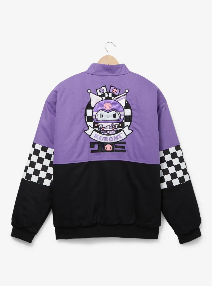 Sanrio Kuromi Checkered Racing Jacket - BoxLunch Exclusive