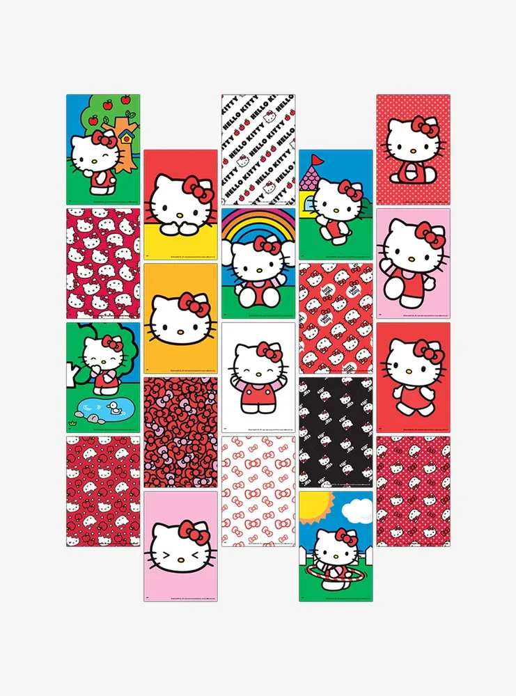 Hot Topic Hello Kitty Poster Collage Set