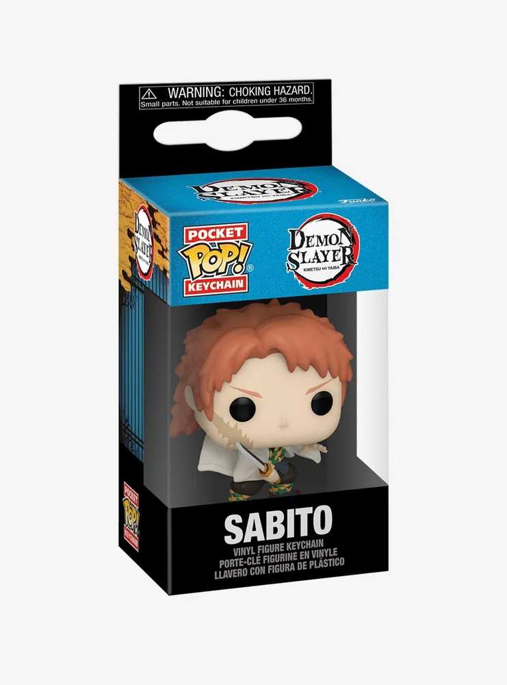 Funko Demon Slayer: Kimetsu No Yaiba Pocket Pop! Sabito Key Chain