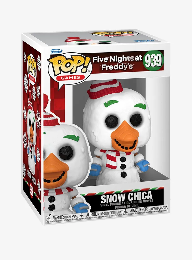 Funko Five Night's At Freddy's: Holiday Season Snow Chica Vinyl Figure