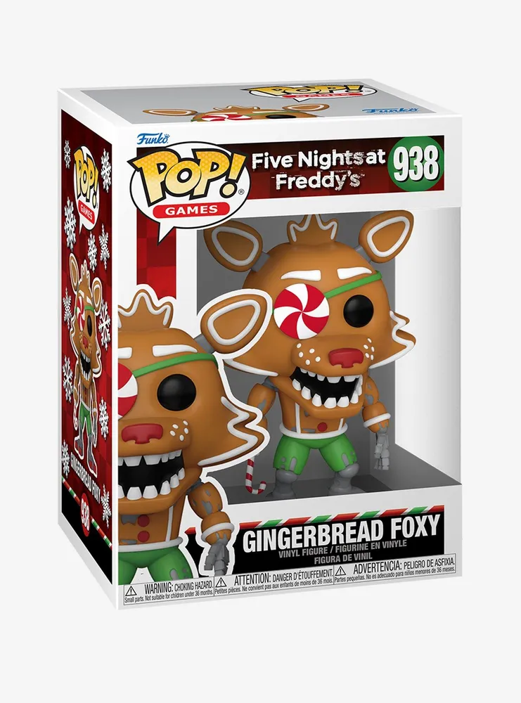 Funko Five Night's At Freddy's: Holiday Season Gingerbread Foxy Vinyl Figure