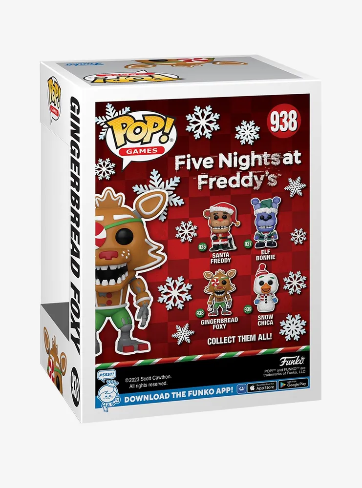 Funko Five Night's At Freddy's: Holiday Season Gingerbread Foxy Vinyl Figure