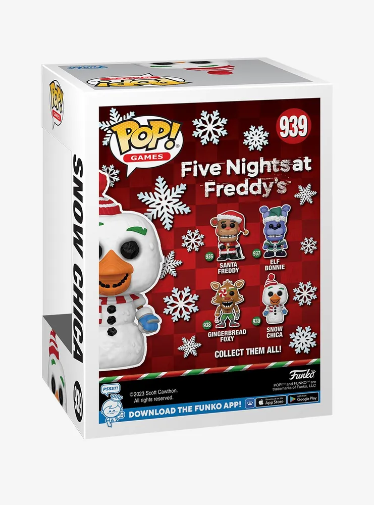 Funko Pop! Games Five Nights at Freddy's Snow Chica Vinyl Figure
