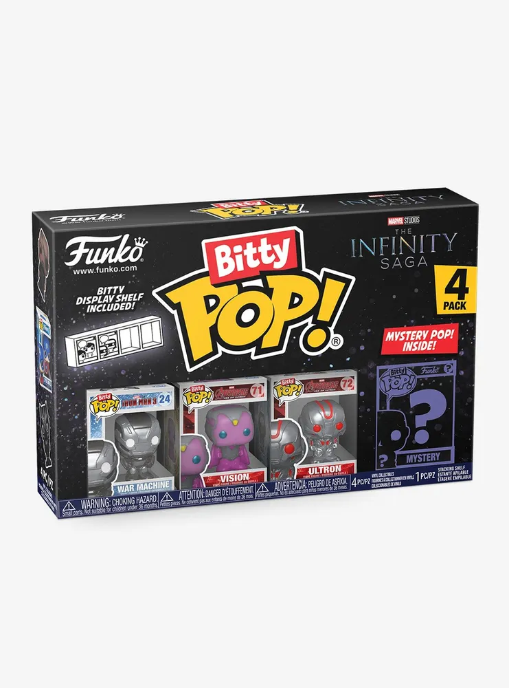 Funko Bitty Pop! Marvel Infinity Saga War Machine and Friends Blind Box Mini Vinyl Figure Set