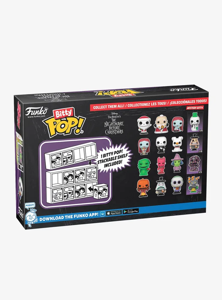 Funko Bitty Pop! Disney The Nightmare Before Christmas Oogie Boogie & Friends Blind Box Mini Vinyl Figure Set