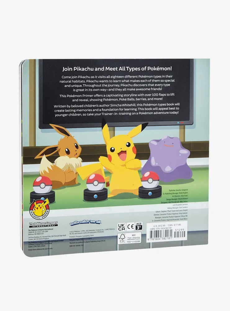 Pokémon Primers: Pokémon Types Book