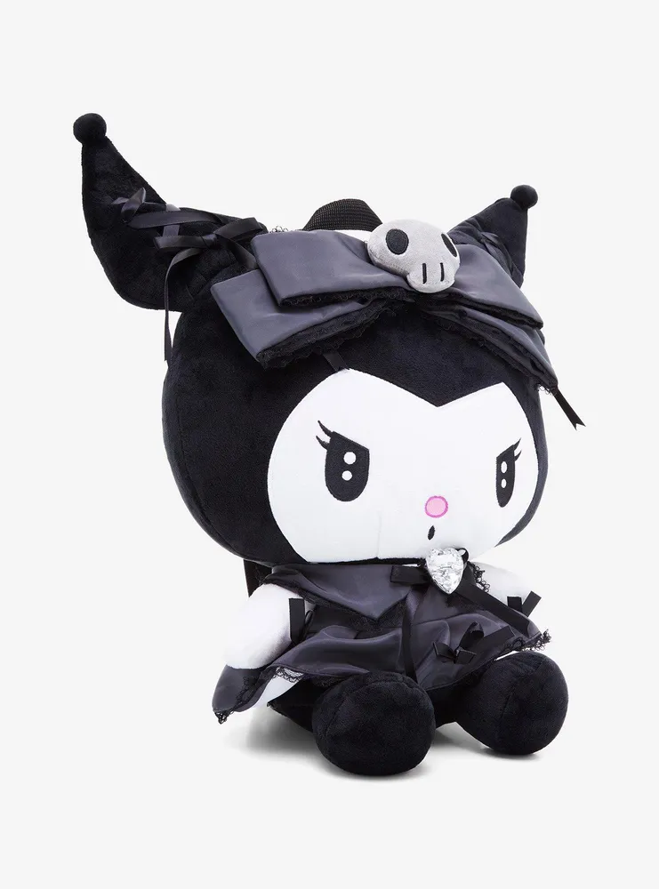 Kuromi Lolita Plush Backpack