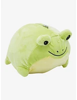Plushible Snugible Frog Reversible Pillow Plush Hoodie