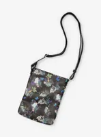 Harry Potter Dark Floral Crossbody Bag