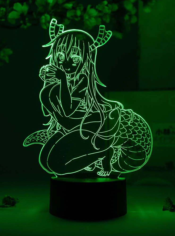 Otaku Lamps Miss Kobayashi's Dragon Maid Tohru Sitting