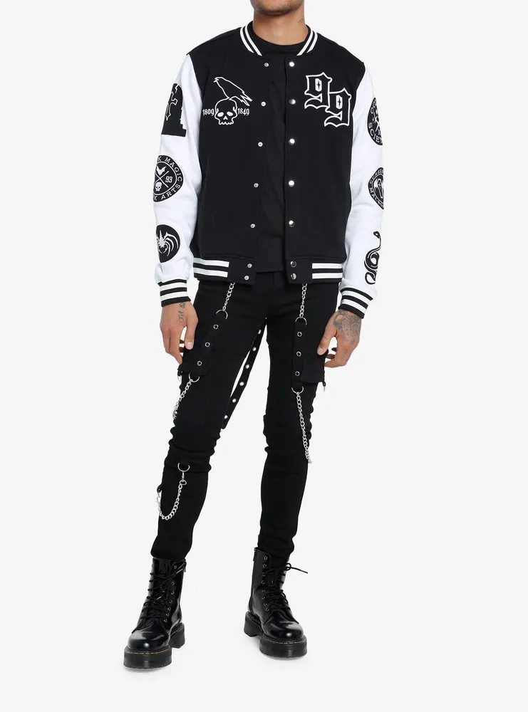 Occult Patches Varsity Jacket