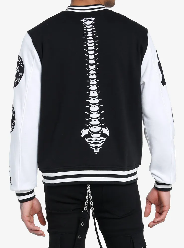 Occult Patches Varsity Jacket