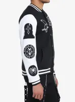 Occult Patches Varsity Jacket