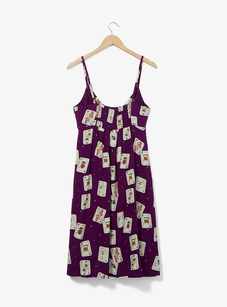 Disney The Nightmare Before Christmas Playing Cards Allover Print Slip Dress - BoxLunch Exclusive