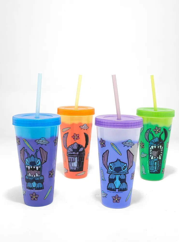  Disney Lilo & Stitch Stay Weird Color-Changing Plastic Tumbler