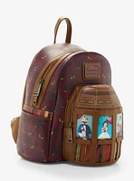 Loungefly Disney The Haunted Mansion Stretching Room Portraits Glow-in-the-Dark Mini Backpack