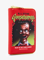 Loungefly Goosebumps Night of the Living Dummy Book Small Zip Wallet